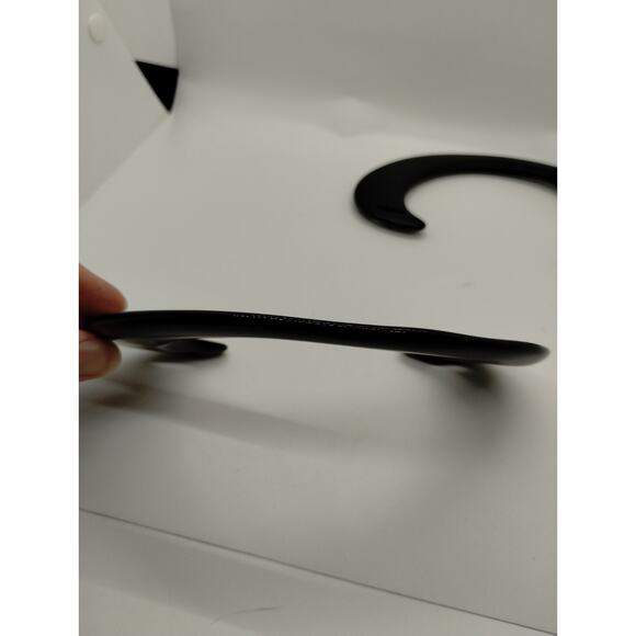 Vintage Black Purse Handles - Plastic for Making a Purse DIY Crafts - Picture 5 of 7